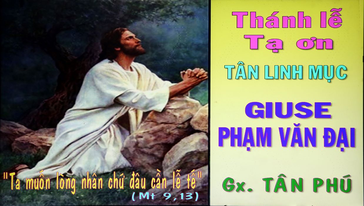 Thánh lễ tạ ơn mừng tân Linh mục tại giáo xứ Tân Phú, ngày 14-12-2024