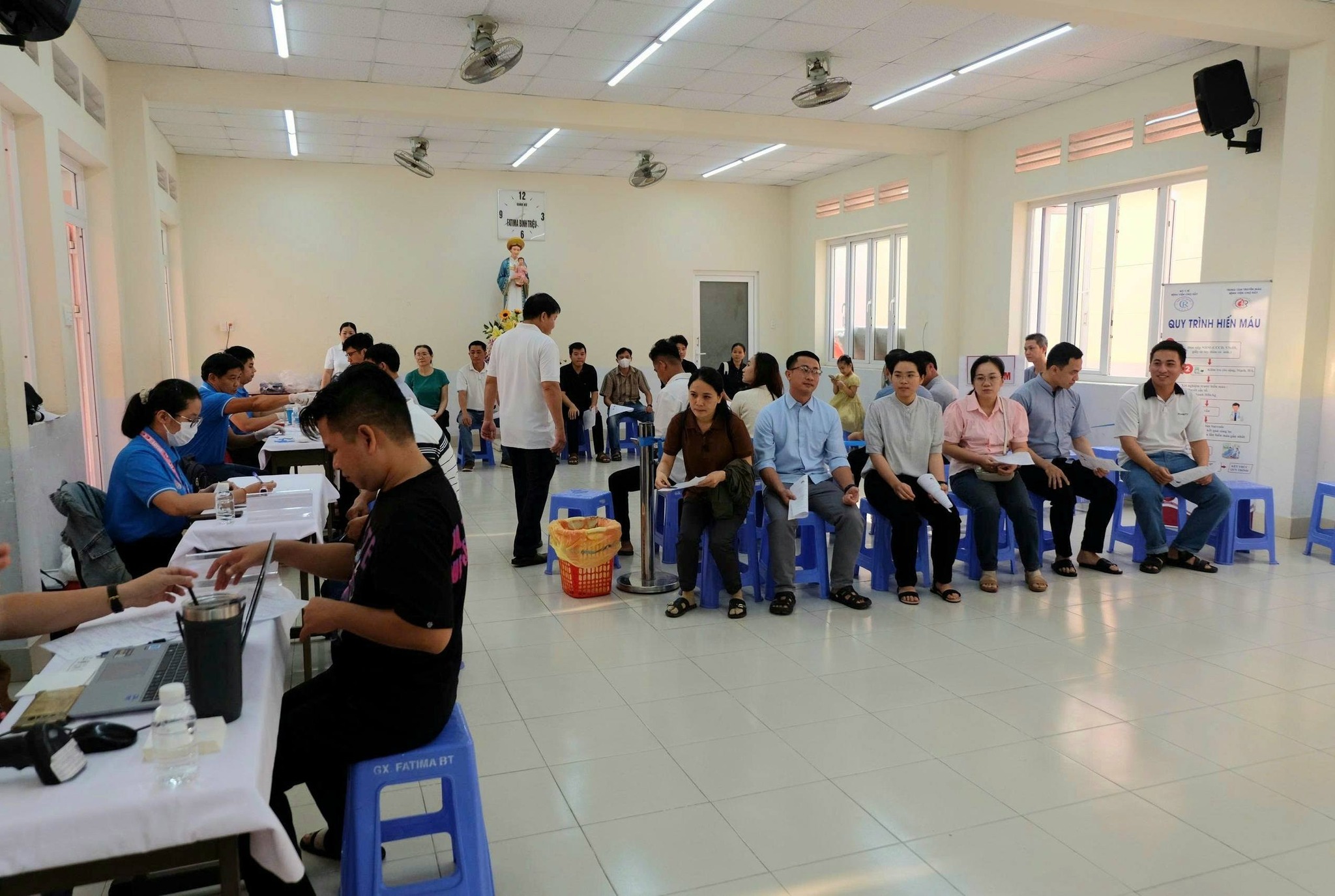 Giáo xứ Fatima Bình Triệu: Ngày hội Hiến máu nhân đạo