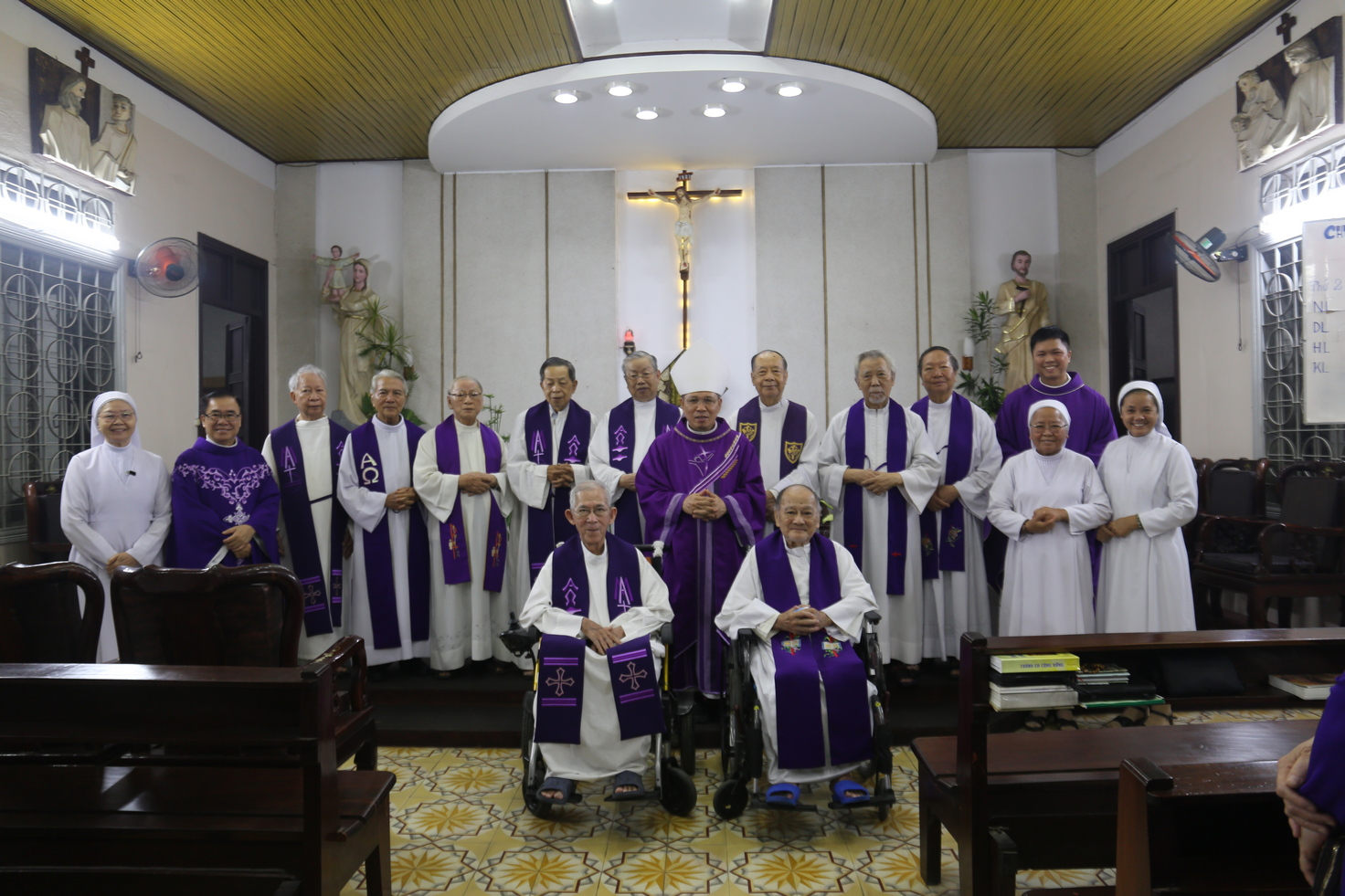 Nhà hưu Chí Hòa: Thánh lễ chia tay các linh mục hưu