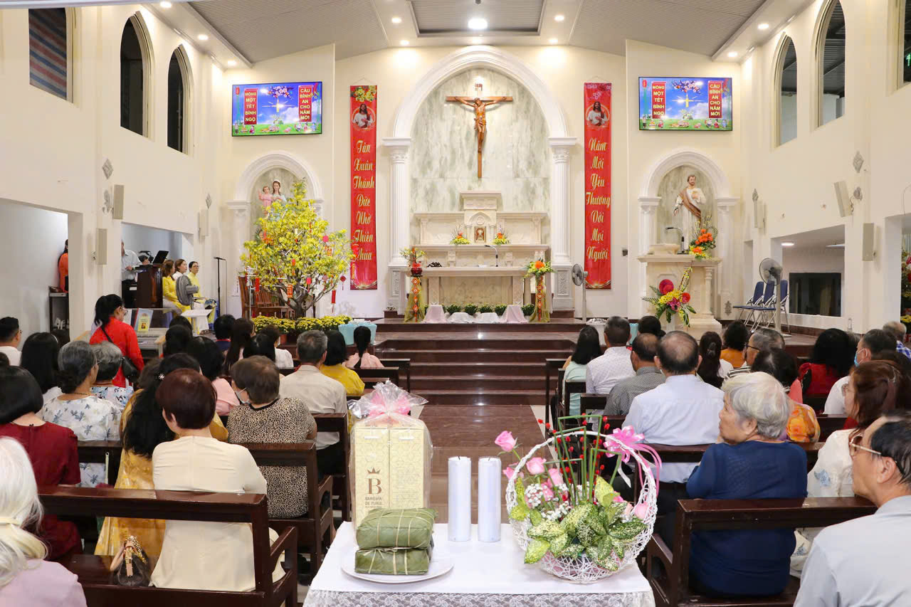 Giáo xứ Môi Khôi: Thánh lễ Tân Niên - Cầu bình an cho năm mới