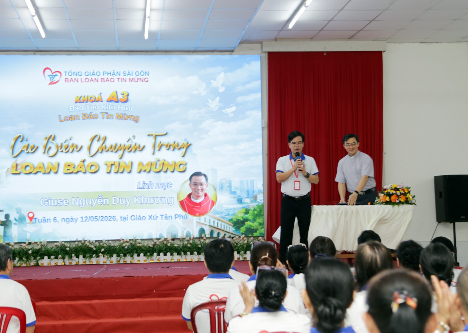 Hạt Tân Sơn Nhì: Khóa A3 Đào tạo Kitô hữu Loan Báo Tin Mừng - buổi học thứ 6