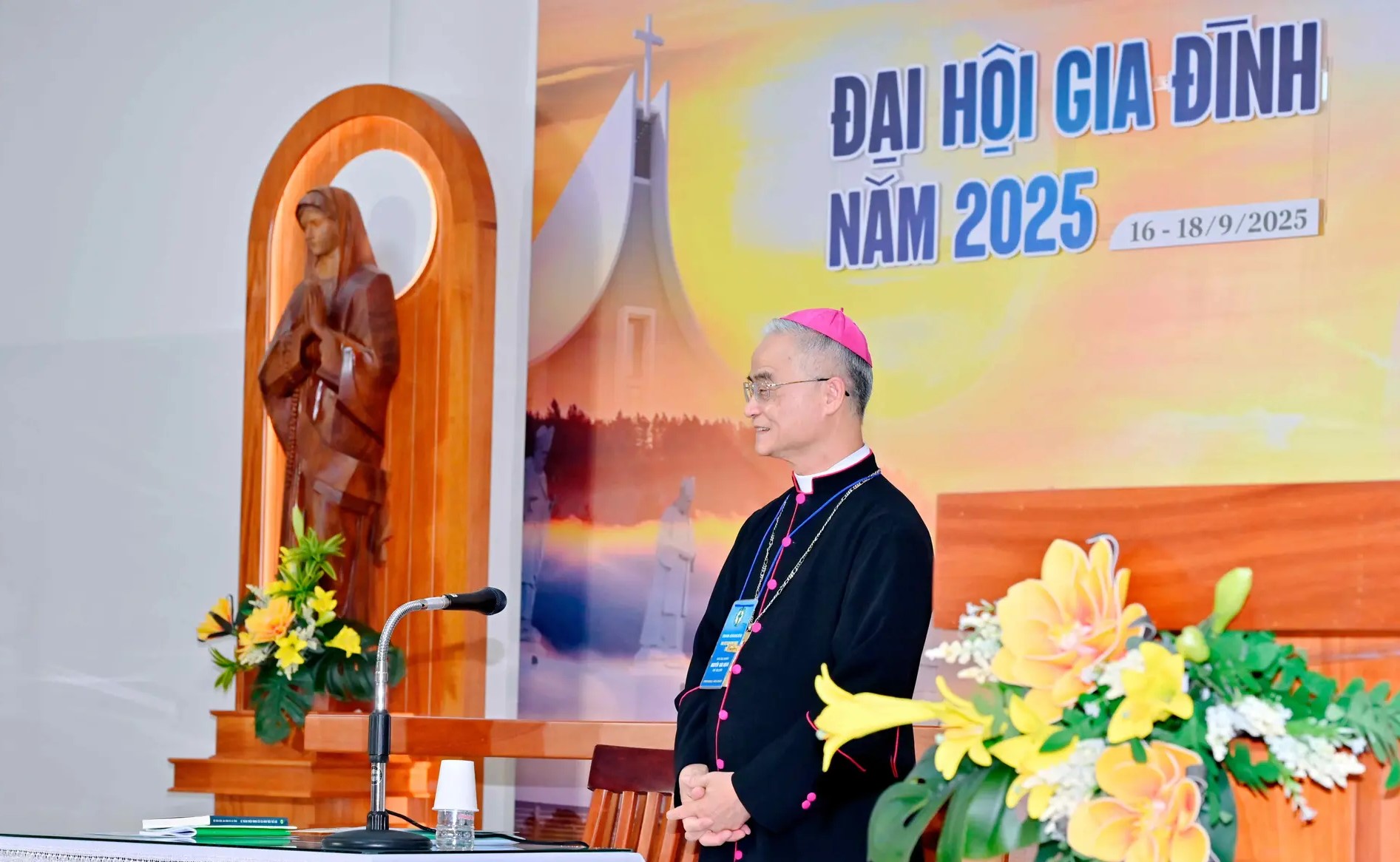 Khai mạc Đại hội Gia đình toàn quốc 2025 tại Trung tâm hành hương Đức Mẹ Núi Cúi