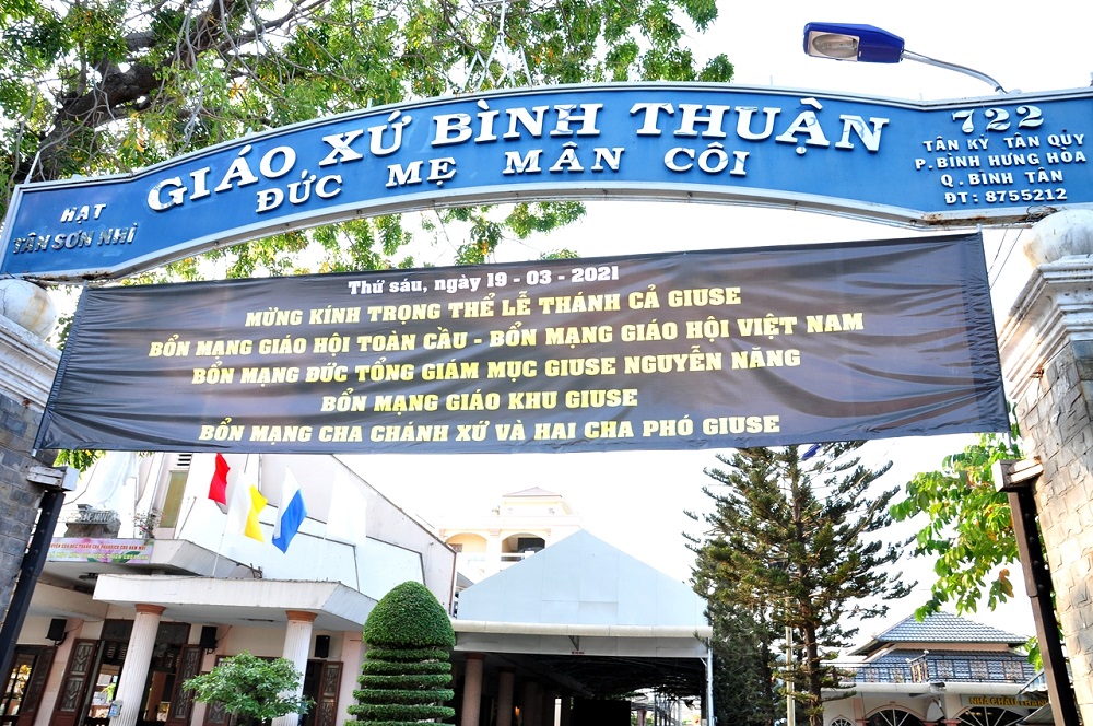 Giáo xứ Bình Thuận: Lễ kính thánh Giuse ngày 19-3-2021