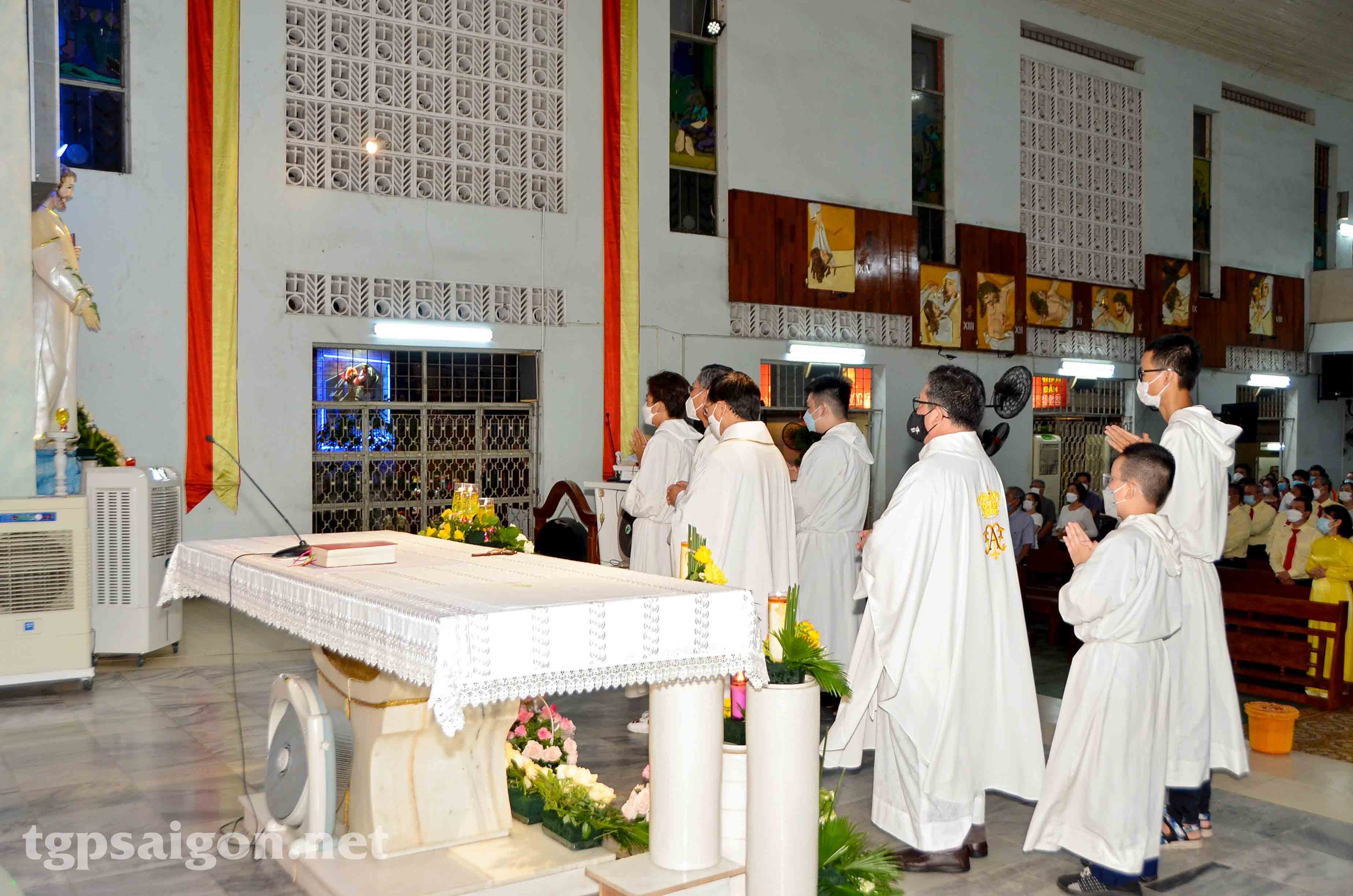 Giáo xứ Tân Trang: Mừng lễ Thánh Giuse - bổn mạng ngày 19-3-2022