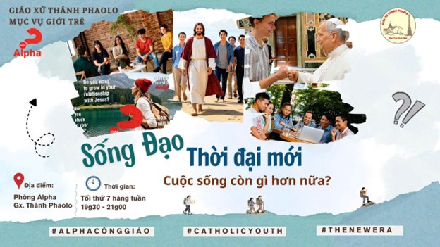 Khai giảng khóa Alpha Giới Trẻ với chủ đề “Sống Đạo Thời Đại Mới”