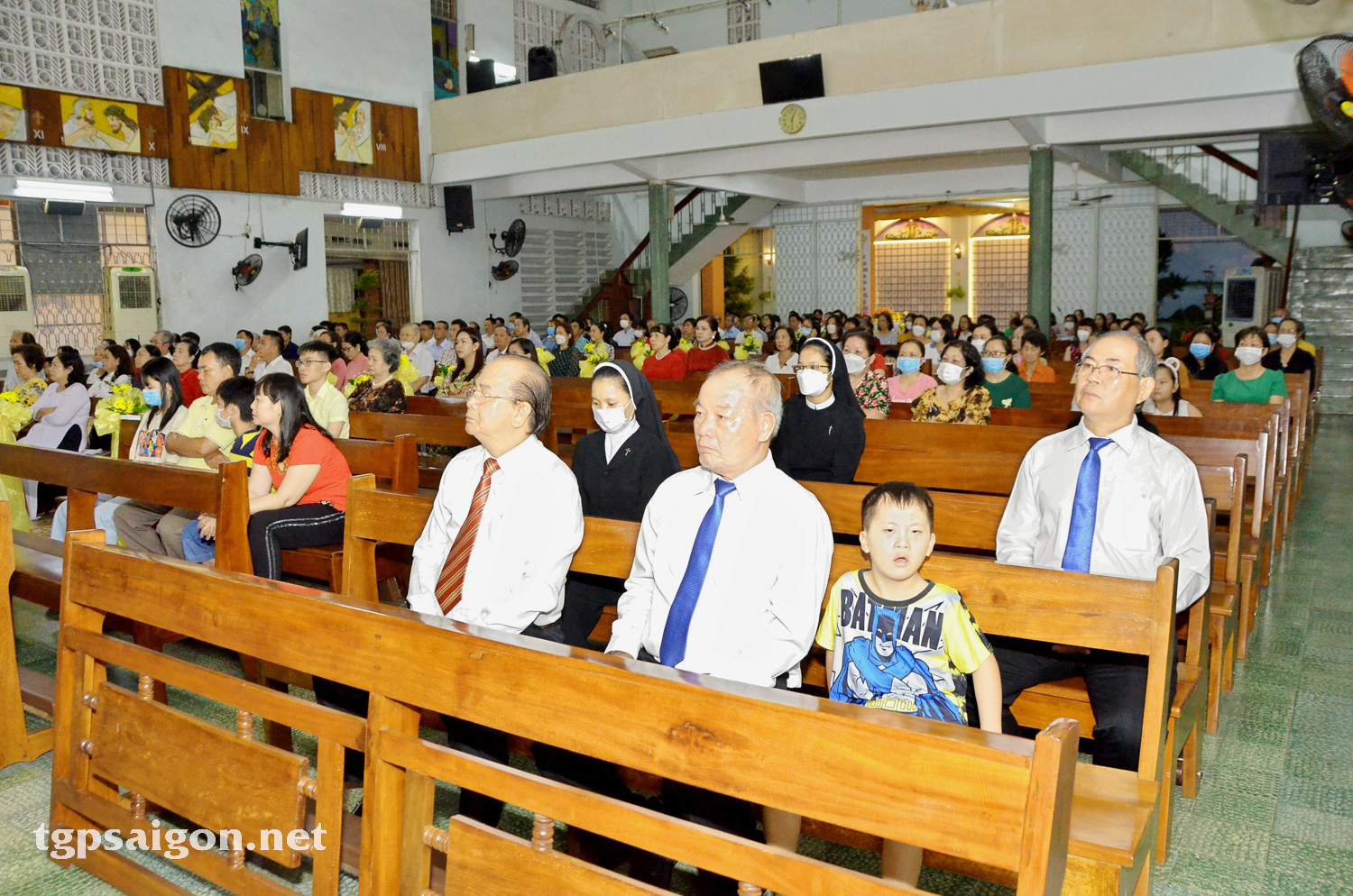 Giáo xứ Tân Trang: Mừng Lễ Chúa Kitô Vua - bổn mạng giáo khu 4 ngày 19-11-2022