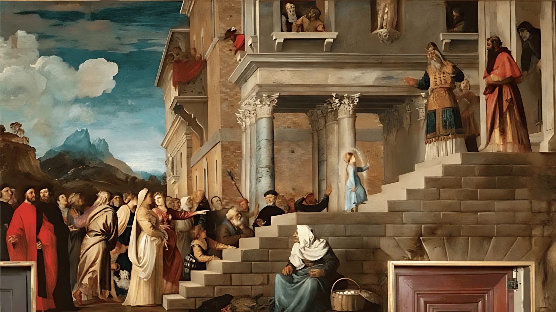 Ngày 21-11: Ðức Mẹ dâng mình vào Ðền Thờ