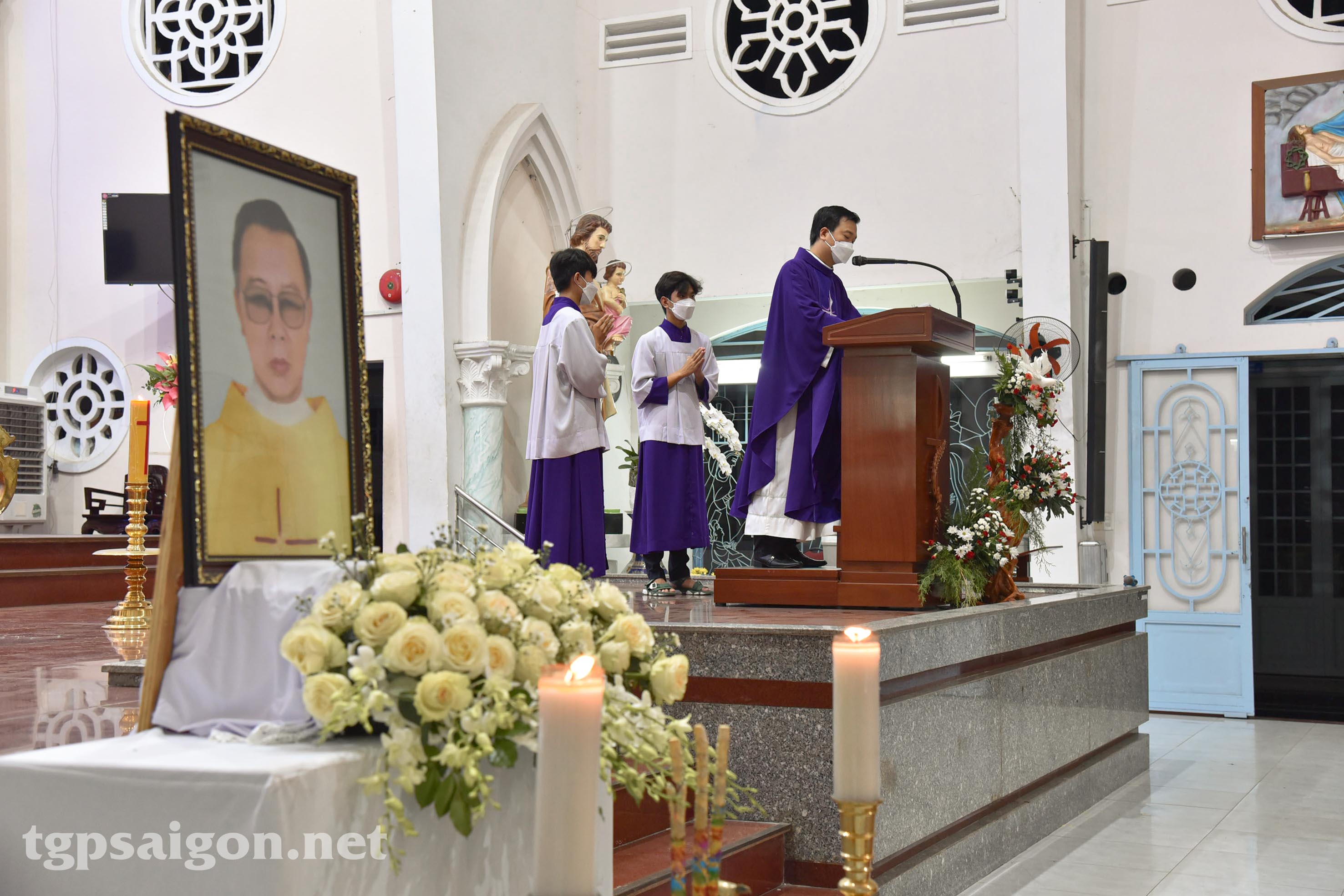 Giáo xứ Bình An: Lễ giỗ cố Linh mục Luca Trần Khánh Tích 18-6-2022