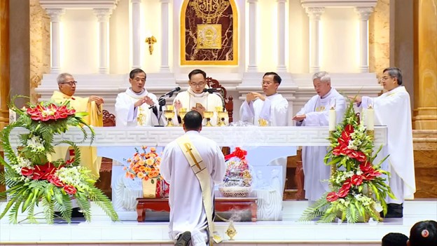 Giáo xứ Đông Quang: Thánh lễ Tạ ơn mừng Tân Linh Mục Alfonso Lê Quốc Thắng