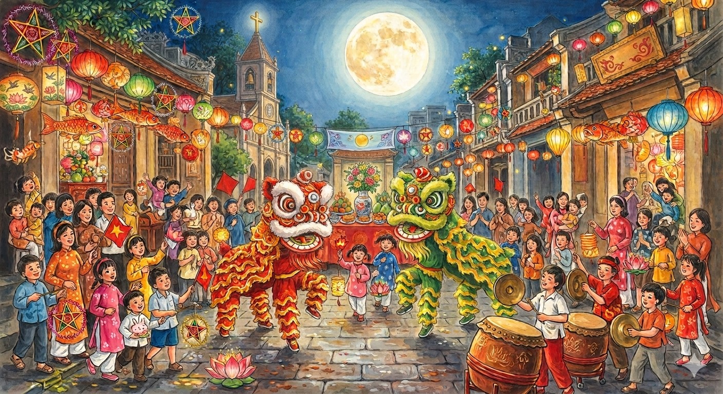 Bánh trung thu, lồng đèn và gia đình: Suy ngẫm của người Kitô hữu về Tết Trung thu