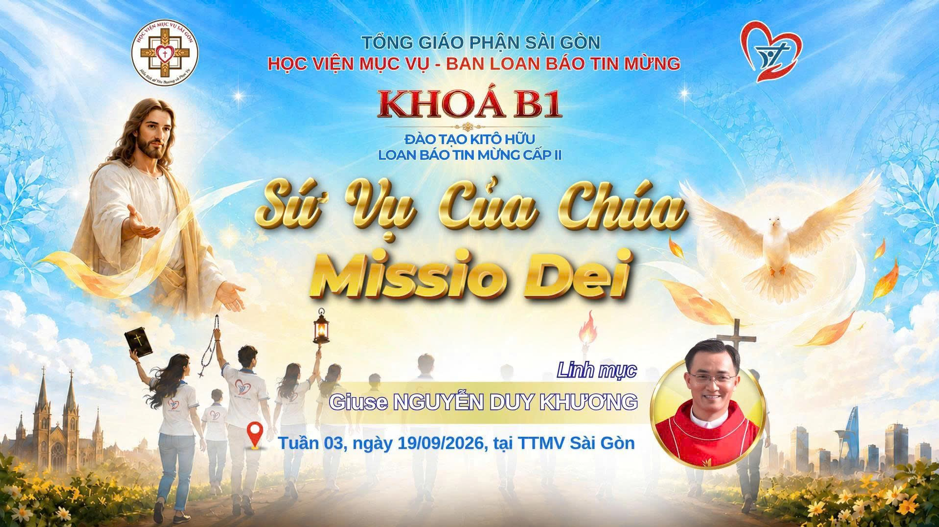 Loan báo Tin Mừng giữa lòng thế giới: Từ hội nhập văn hóa đến Missio Dei