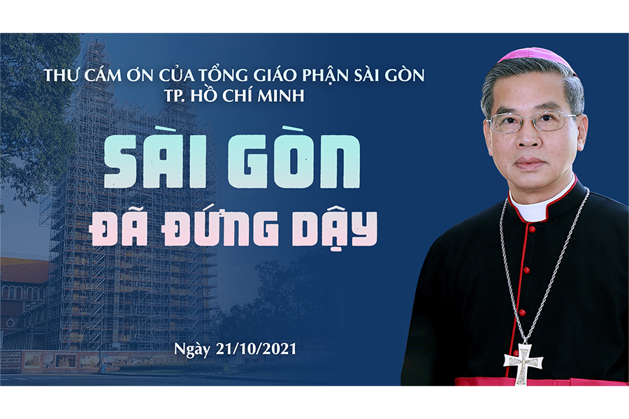 Sài Gòn đã đứng dậy: Thư cám ơn của Tổng Giáo Phận Sài Gòn