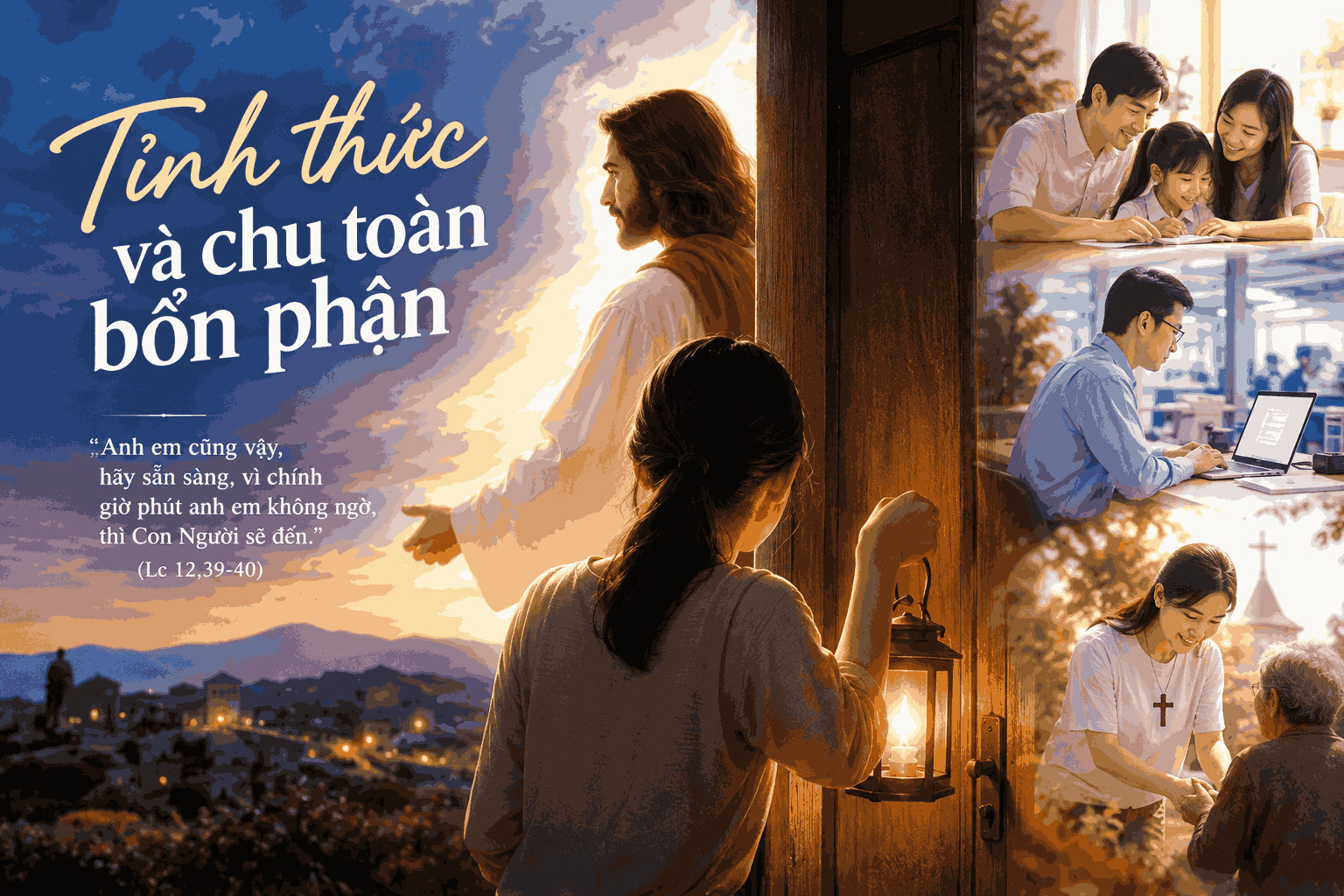 Tỉnh thức và chu toàn bổn phận