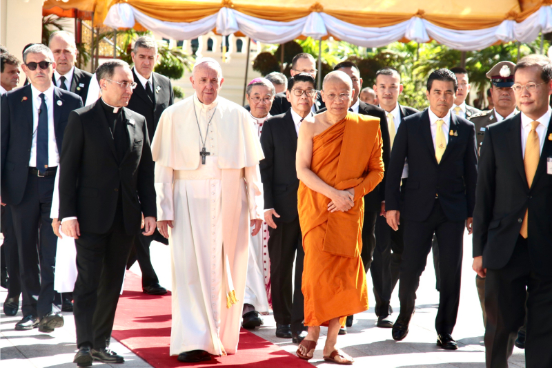 Đức Thánh Cha ở Thái Lan: Người Công giáo và Phật tử có thể sống như những người thân cận tốt bụng