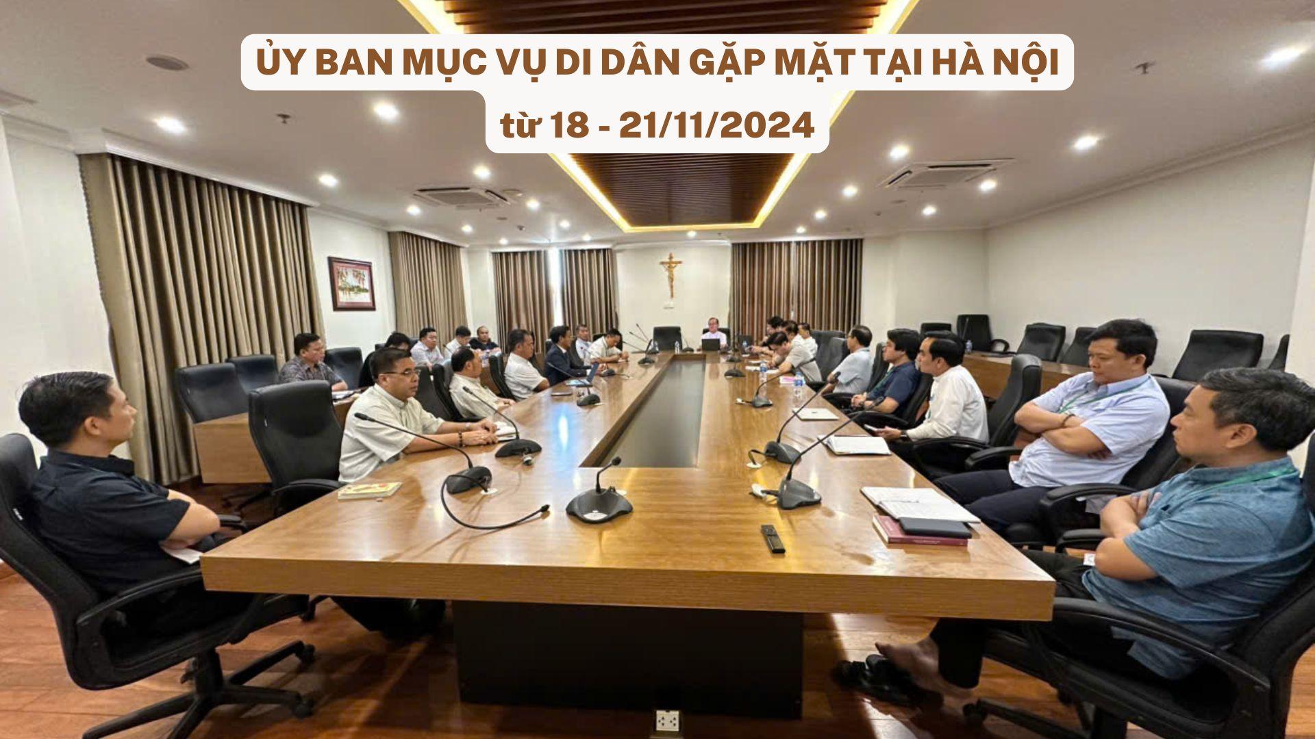 Ủy ban Mục vụ Di dân gặp mặt tại Hà Nội