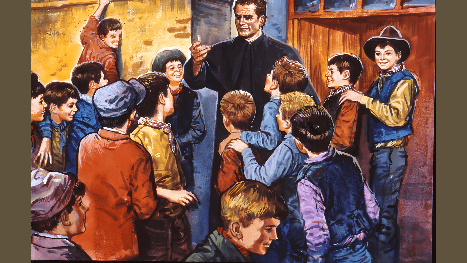 Gioan Boscô làm ảo thuật