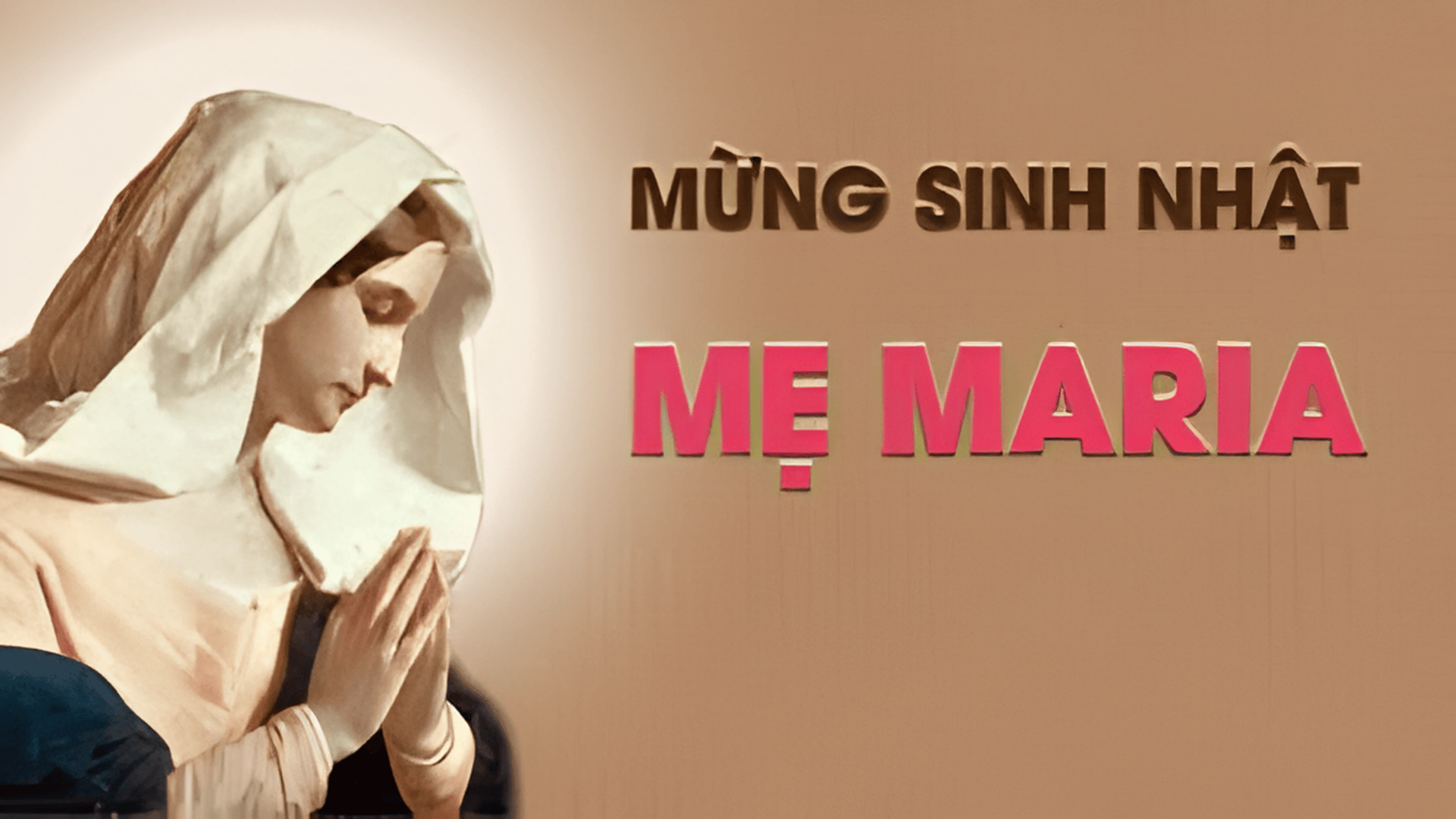 Ngày 8-9: Sinh Nhật Đức Maria