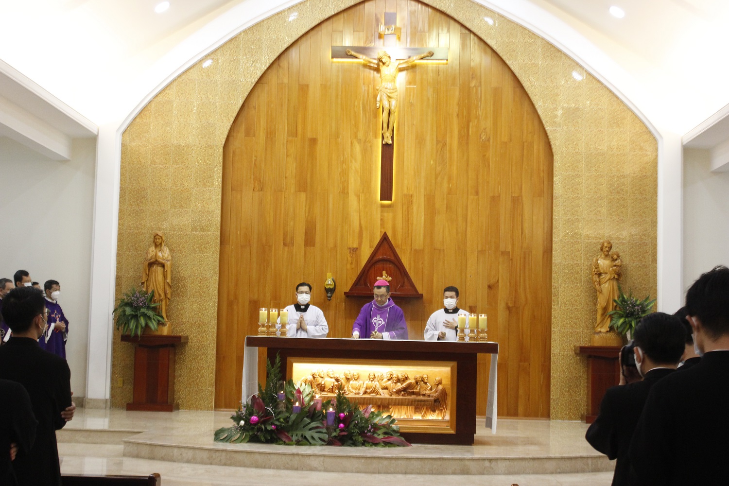 Thánh lễ mừng Hồng ân Thánh chức Giám mục của Đức cha Giuse Đỗ Quang Khang tại Nguyện đường Đại Chủng viện