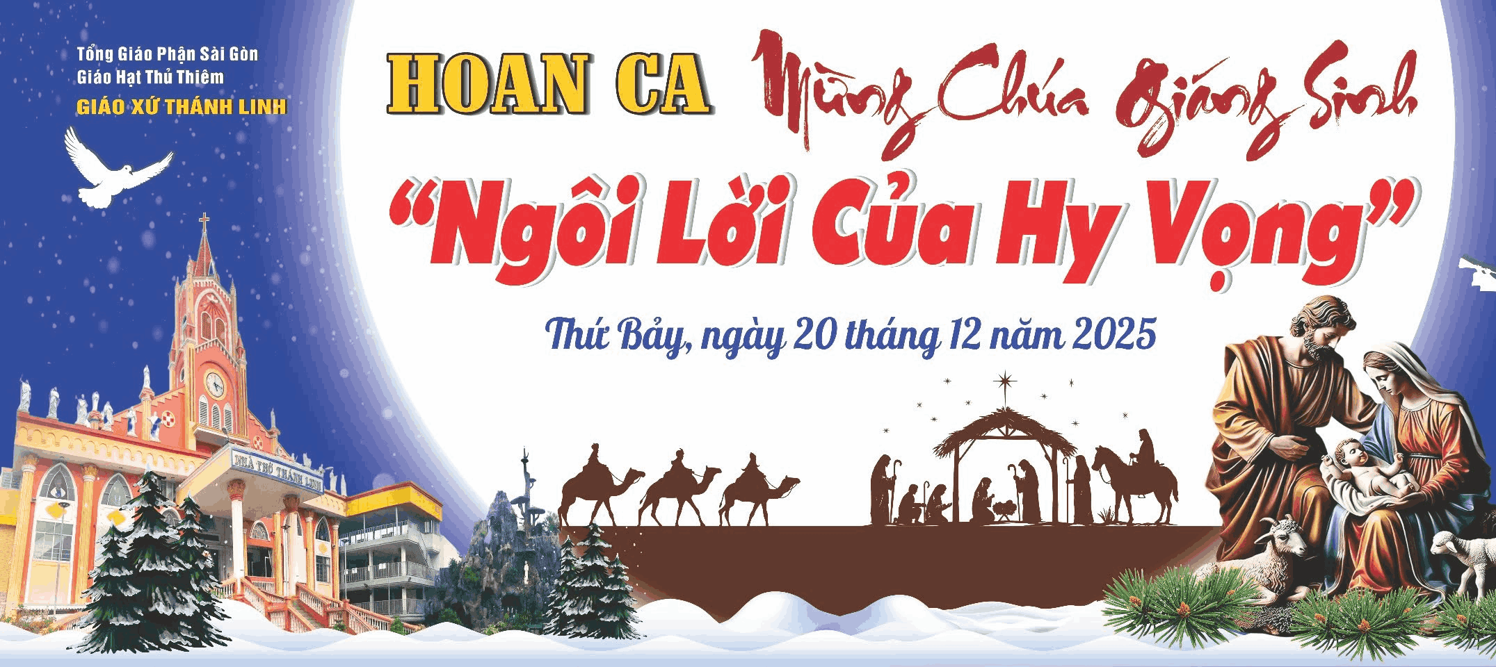 Giáo xứ Thánh Linh: Đêm Hoan Ca Mừng Chúa Giáng Sinh 2025