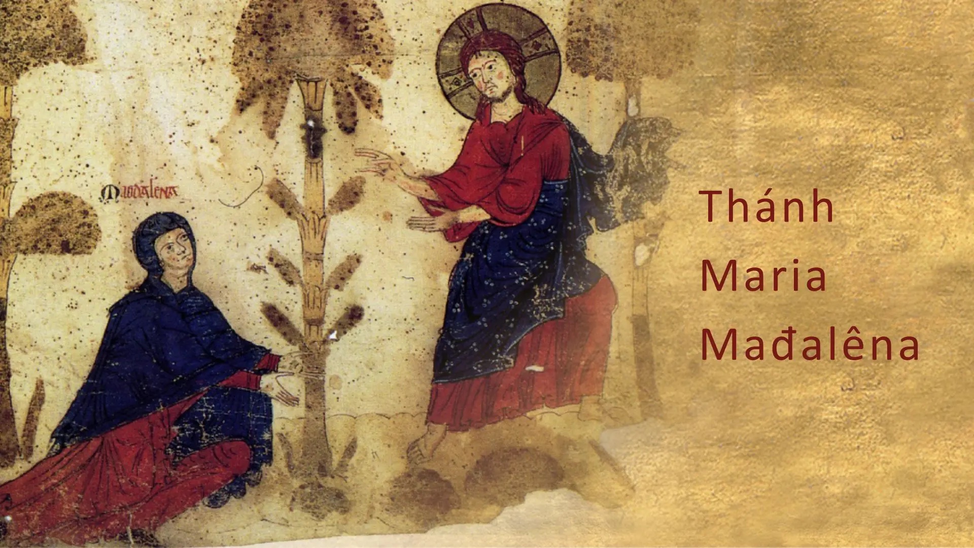 Ngày 22 tháng 7: Thánh Maria Mađalêna