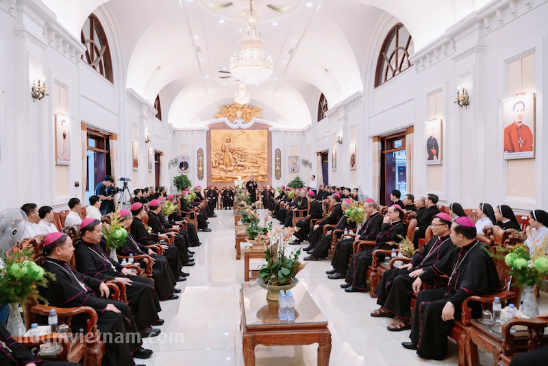 Các Đức Giám mục quy tụ về Tòa Giám mục Thái Bình, khởi đầu Hội nghị thường niên kỳ II năm 2026