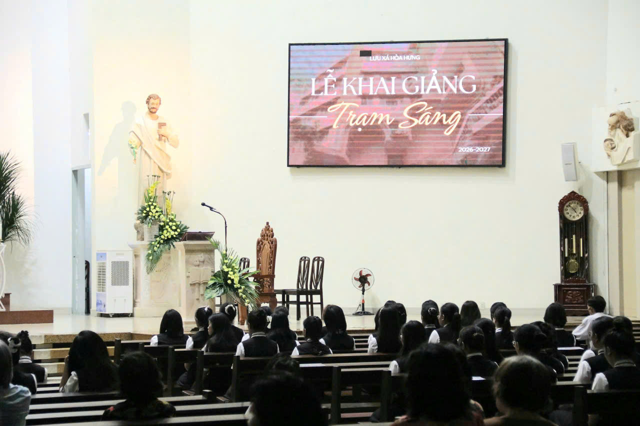 Lưu xá Sinh viên Hòa Hưng: Thánh lễ tạ ơn khai giảng năm học mới