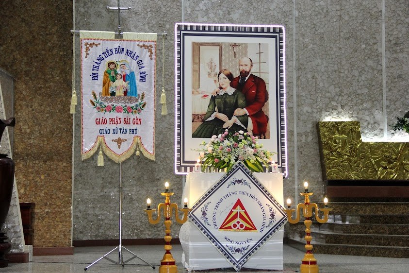 GX Tân Phú: Hội Thăng tiến Hôn nhân Gia đình mừng kính thánh Martin và Zlier, bổn mạng Hội