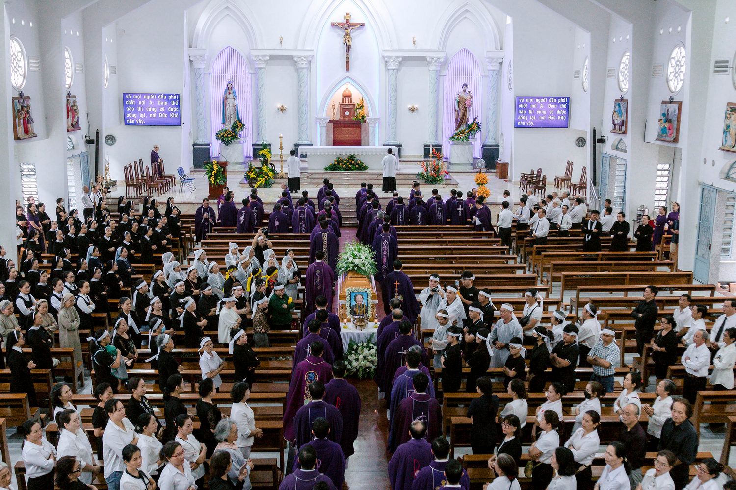 Giáo xứ Bình An: Lễ an táng bà cố Matta Đỗ Thị Tho