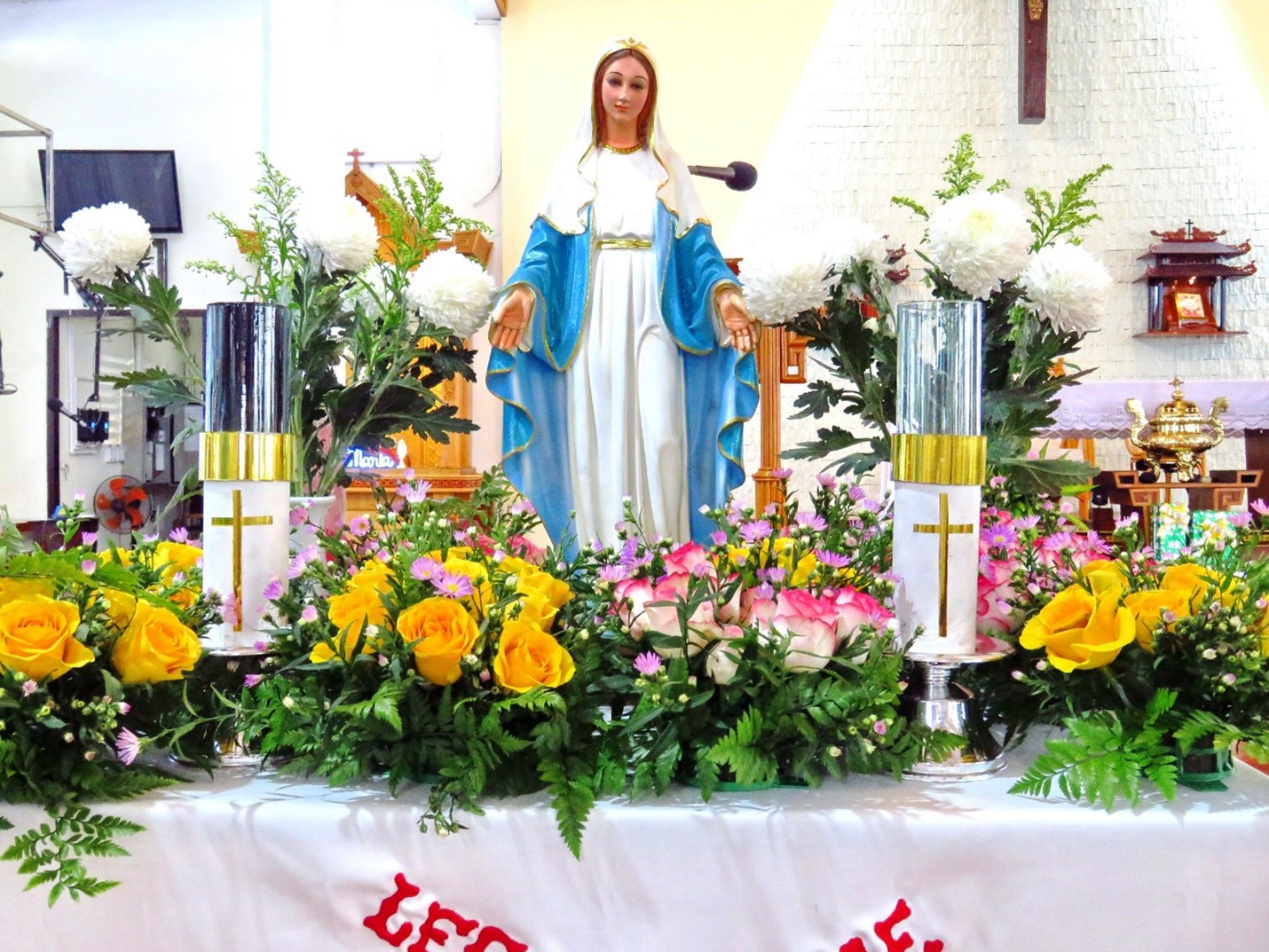 Legio Mariae - Curia Gia Định 2 mừng lễ Mẹ Vô Nhiễm Nguyên Tội