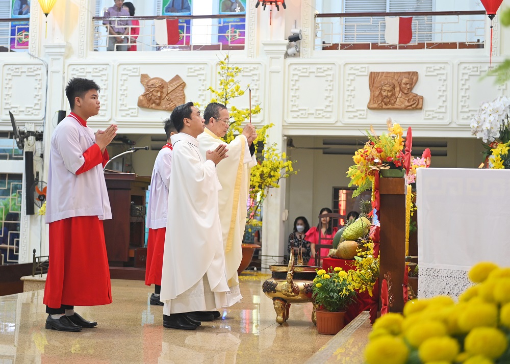 Giáo xứ Vườn Xoài: Thánh lễ cầu bình an cho năm mới Quý Mão 2023