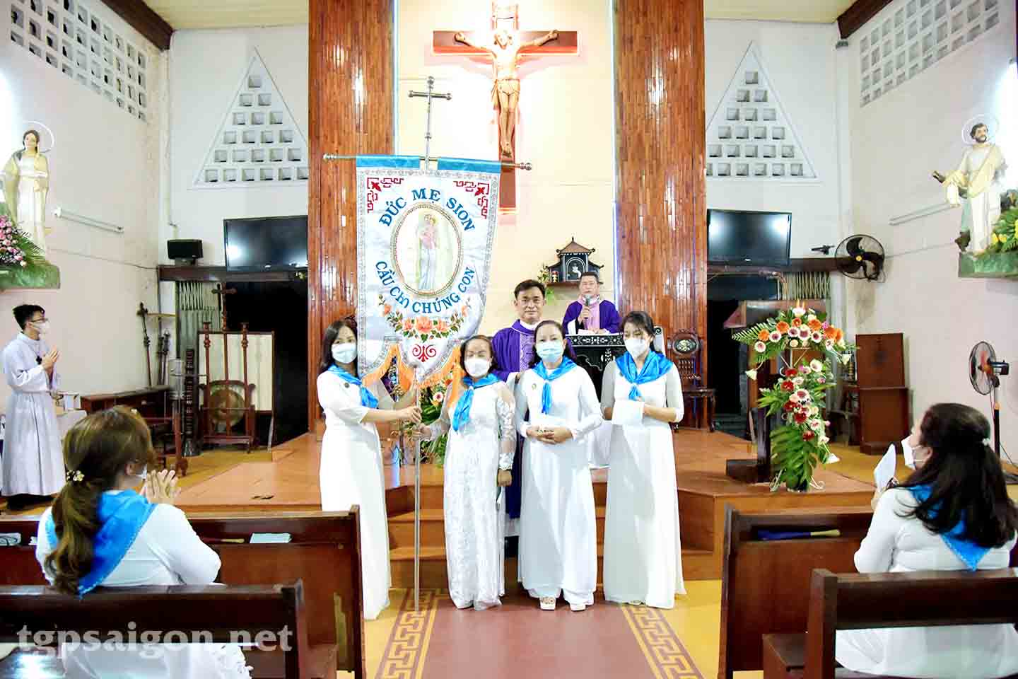 Giáo xứ Giuse hạt Phú Thọ: tái thành lập Hội Các Bà mẹ Công giáo 20-3-2022