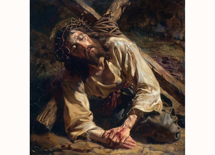 Suy niệm đàng Thánh Giá: Chặng thứ chín – Chúa Giêsu ngã xuống đất lần thứ ba