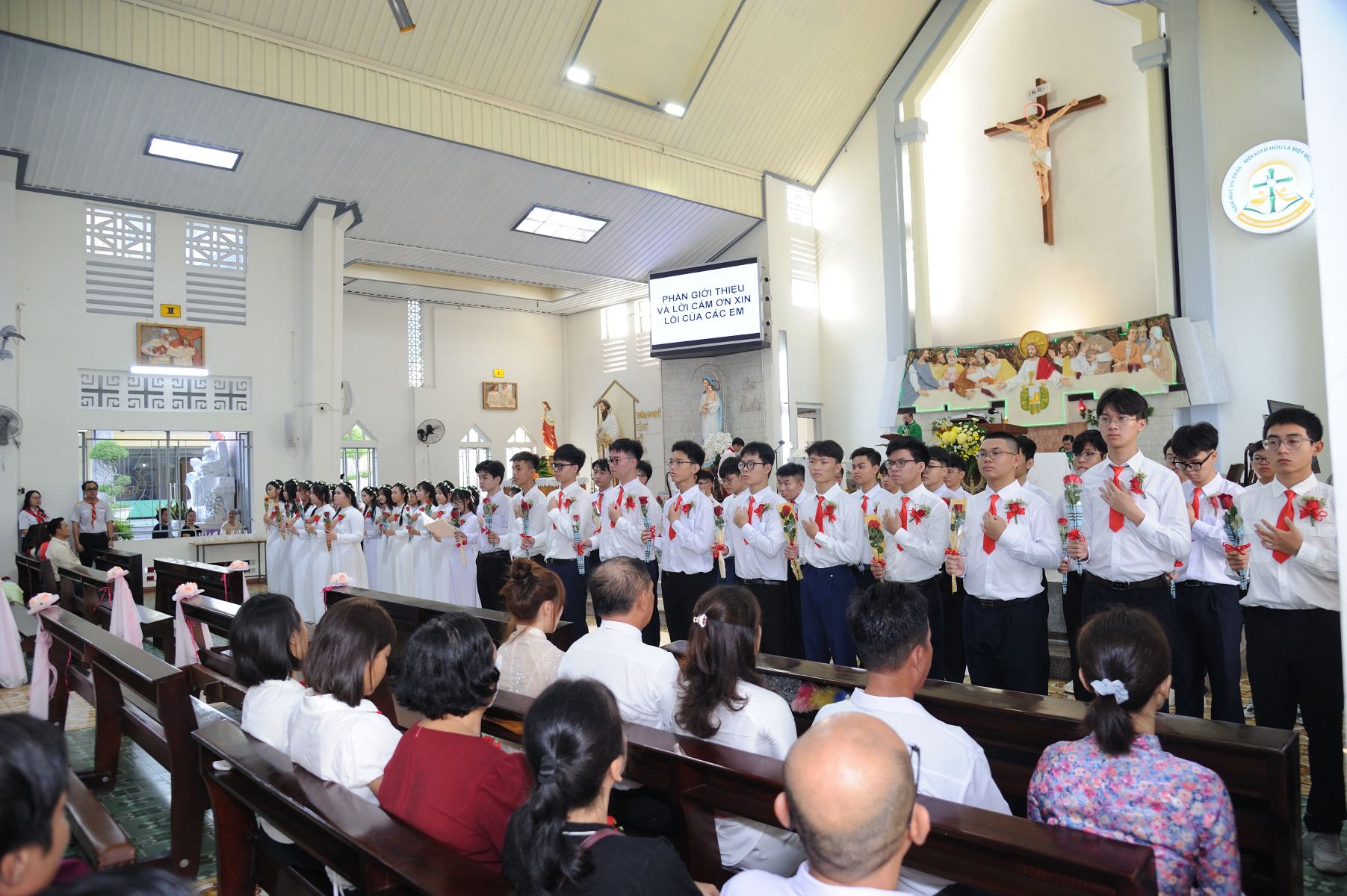 Giáo xứ Bình An Thượng: Thánh lễ Tuyên hứa Bao Đồng