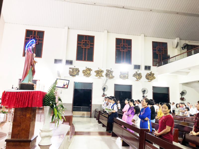 Giáo xứ Phú Hòa: Ban Truyền Thông mừng bổn mạng