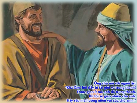 Kinh thánh bằng hình: Chúa nhật 33 Thường niên năm A