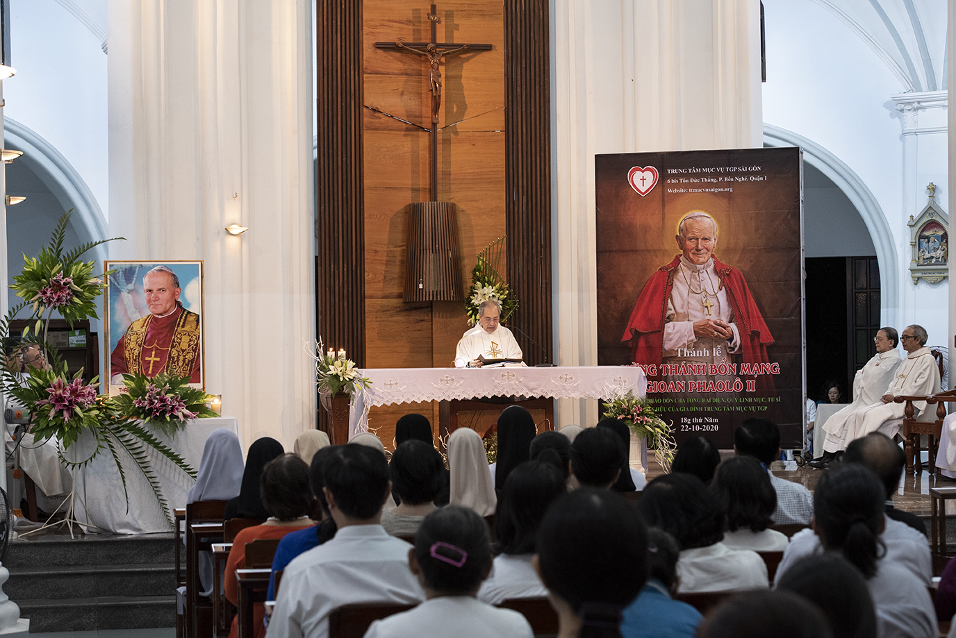 Trung tâm Mục vụ TGP Sài Gòn: Mừng lễ Thánh bổn mạng Gioan Phaolô II