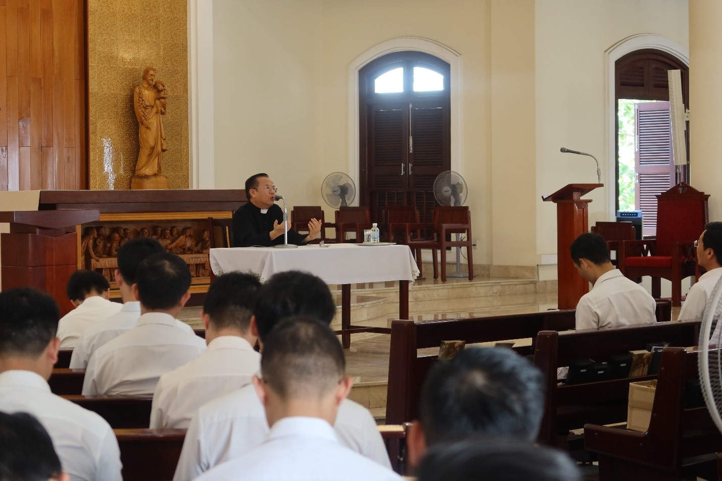 Đại Chủng Viện Thánh Giuse Sài Gòn: Tĩnh tâm Mùa Chay 2024