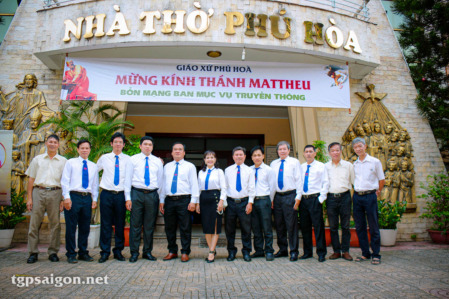 Ban Mục vụ truyền thông Phú Hòa mừng lễ bổn mạng 21-9-2022