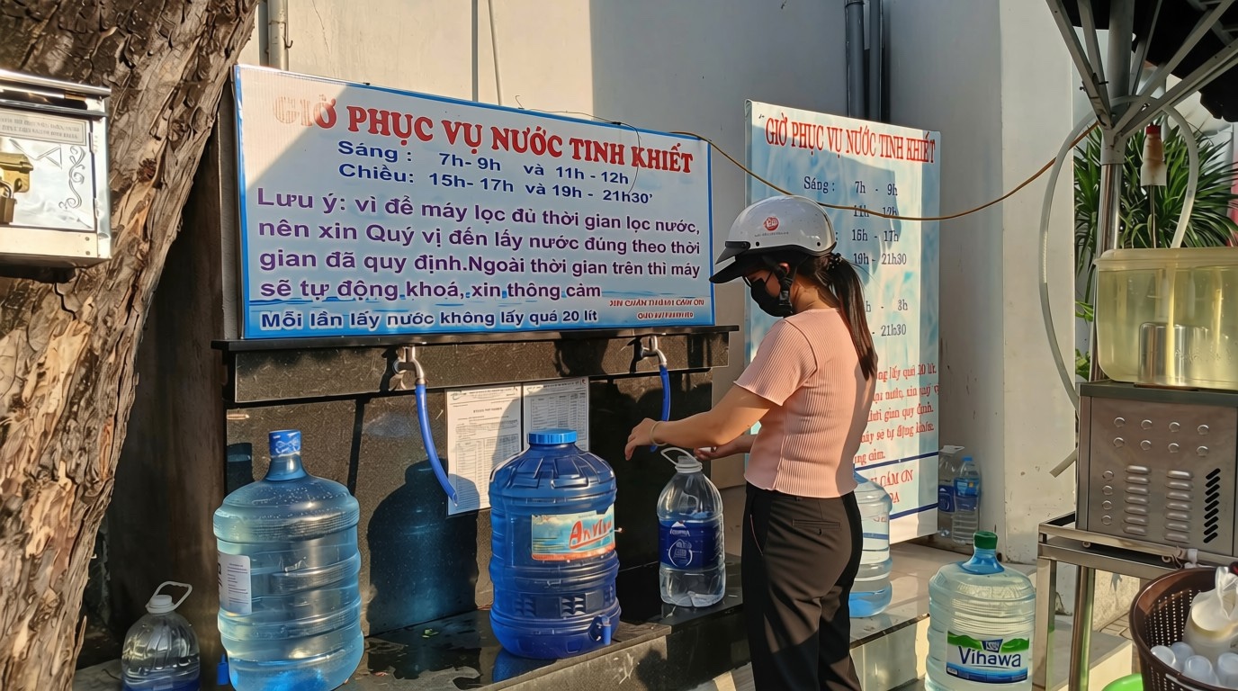 Nguồn nước mát giữa lòng giáo xứ