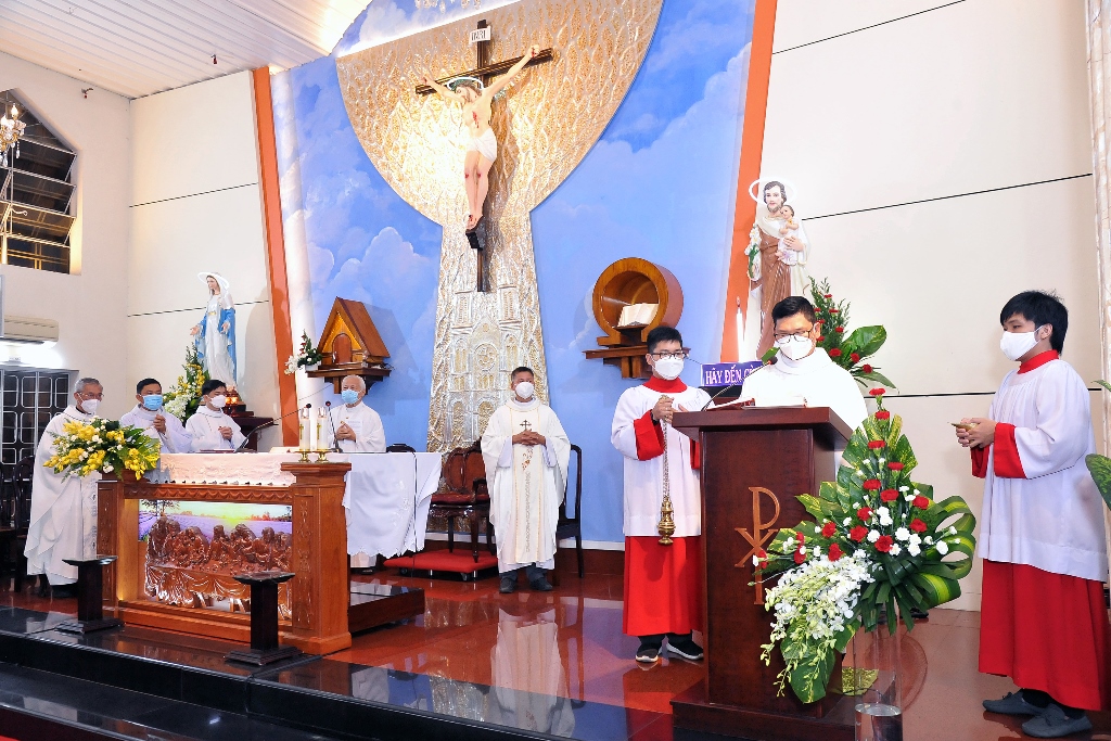 Giáo xứ Thánh Giuse Bàn Cờ: Thánh lễ tạ ơn mừng Tân chánh xứ ngày 21.11.2021