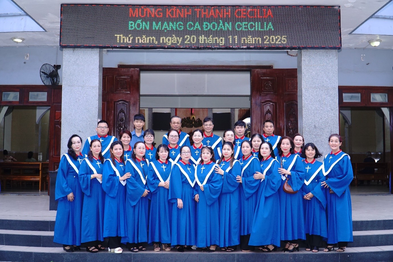 Giáo xứ Thạch Đà, mừng bổn mạng ca đoàn Cecila 2025