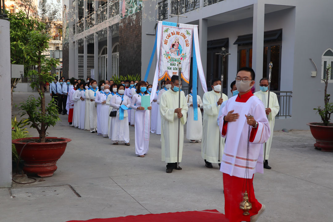 Hội Các Bà Mẹ Công Giáo giáo hạt Tân Sơn Nhì: Mừng lễ Bổn mạng