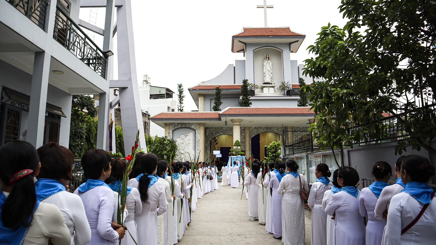 Hội các Bà Mẹ Công giáo hạt Tân Sơn Nhì mừng bổn mạng ngày 24-3-2021