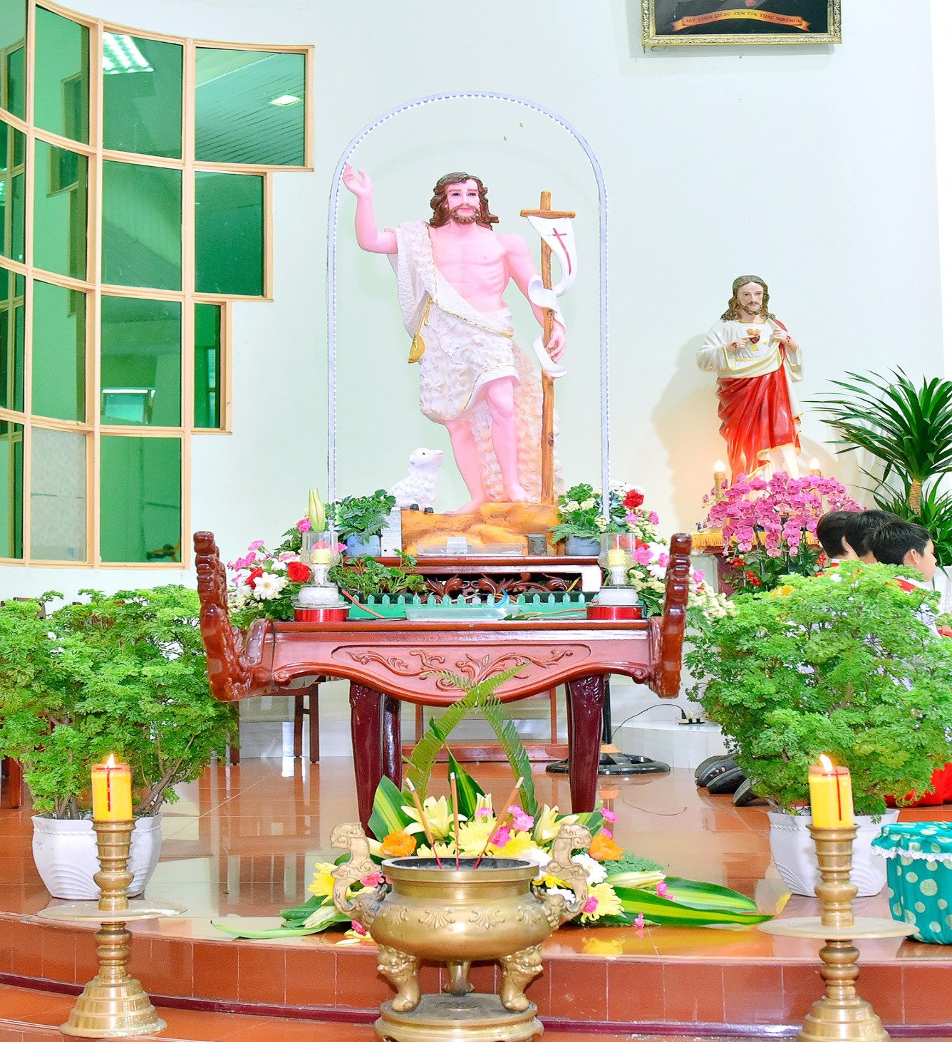 Lễ vọng Sinh nhật Thánh Gioan Tẩy Giả, mừng bổn mạng Cha Chánh xứ và Gia đình Gioan tại giáo xứ Lam Sơn