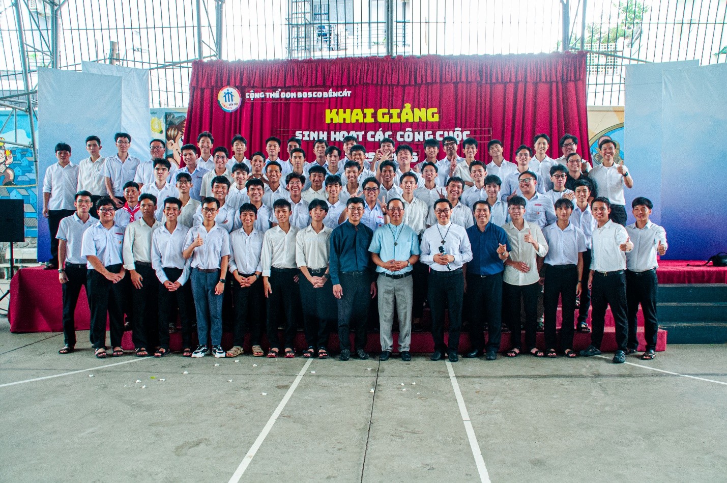 Don Bosco Bến Cát: Thánh lễ khai giảng năm sinh hoạt các công cuộc