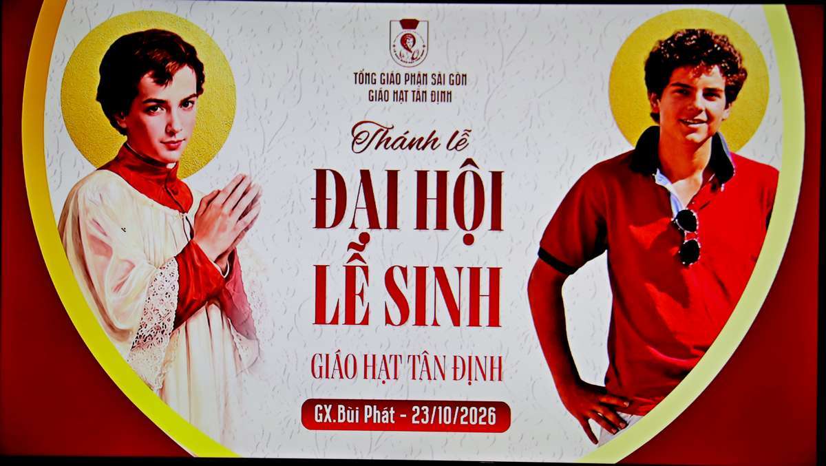 Đại hội Lễ Sinh giáo hạt Tân Định tại giáo xứ Bùi Phát - 2026