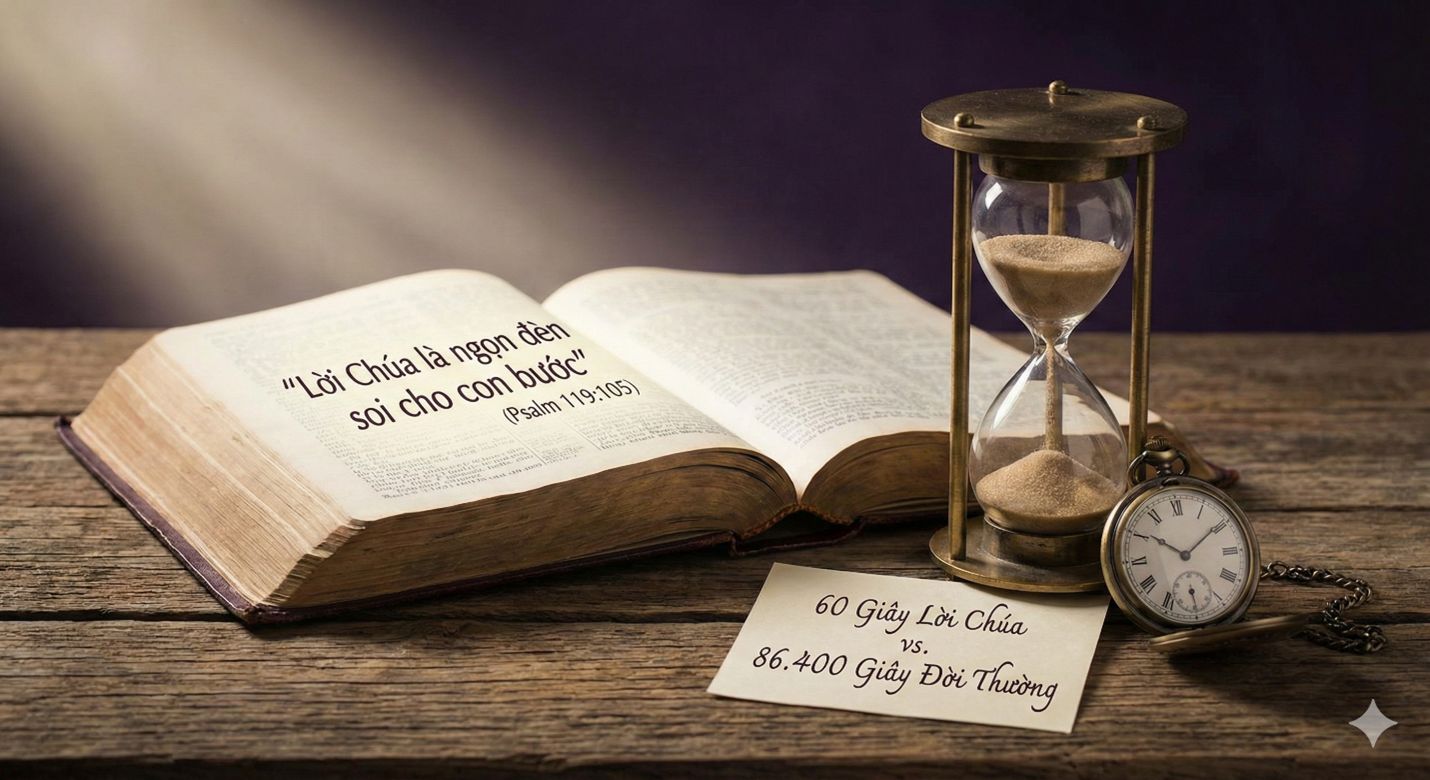 Mùa Chay và Phép Tính của Trái Tim: 86.400s và 60s