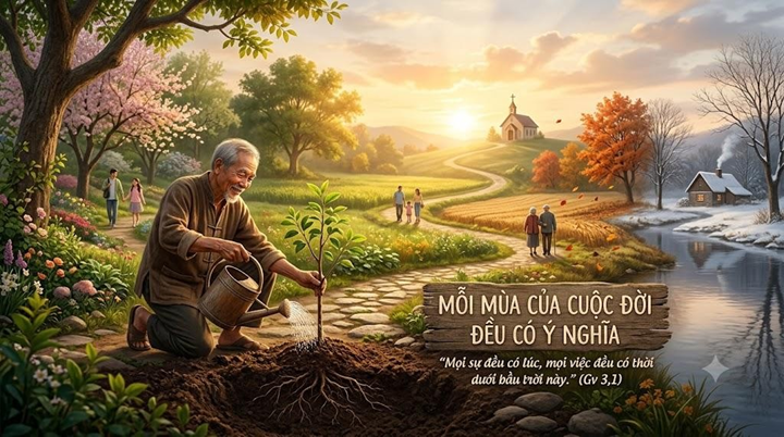 Mỗi mùa của cuộc đời đều có ý nghĩa trong chương trình của Thiên Chúa