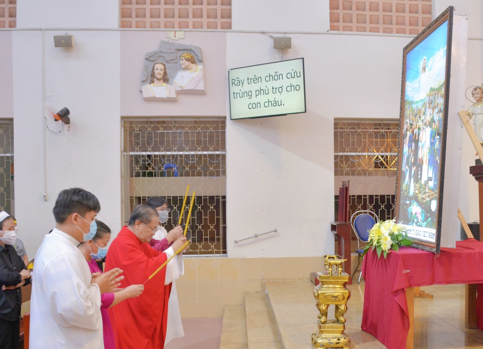 Giáo xứ Hà Đông: Mừng lễ Các Thánh Tử Đạo Việt Nam - Bổn mạng Hội đồng Mục vụ, ngày 24.11.2021