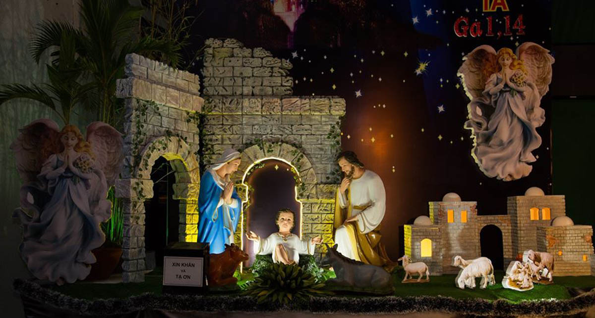 Giáo xứ Phú Bình: Đêm diễn nguyện và thánh lễ vọng Giáng Sinh 2019